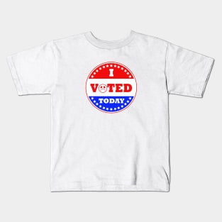 I Voted Today Kids T-Shirt